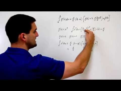 Fassregel, Keppler, Simpsonregel, Integralrechnung, Näherungsformel, Mathe by Daniel Jung