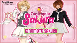 【SanyMuCos】Cardcaptor Sakura Sakura Kinomoto Cosplay Costume Premium Edition Showcase