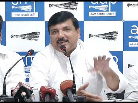AAP RS Member Sanjay Singh Briefs on Rafale Scam