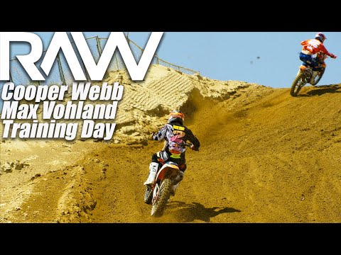 Cooper Webb & Max Vohland Training Day RAW - Motocross Action Magazine