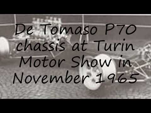 How to pronounce De Tomaso P70 chassis at Turin Motor Show in November 1965 in Dutch?