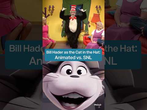 Bill Hader's Cat in the Hat: SNL vs. Animated