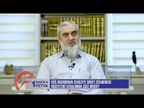 KÜS AKRABANIN CENAZEYE DAVET EDİLMEMESİ VASİYETİNİ UYGULAMAK CAİZ MİDİR? & NUREDDİN YILDIZ