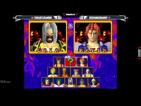 Battle Arena Toshinden 2 (PS1,Duckstation) Tournament