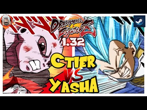 DBFZ Yasha vs Ctier (VegetaSSB, A17, SuperBaby2) vs (Jiren, VegetoSSB, A17)