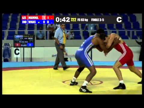 WWCC2013 / Teymur Mammadov - FS 63 kg - bronze medal match