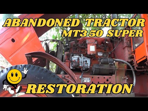 Abandoned MTZ 50 tractor (1974)| Fully Restoration ~ ремонт трактора МТЗ  *PREVIEW#RESTO FARM