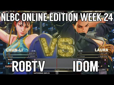 Street Fighter V Grand Final - RobTV vs iDom @ NLBC Online Edition #24