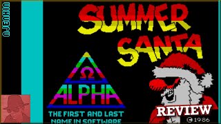 Summer Santa - on the ZX Spectrum 48K !! with Commentary