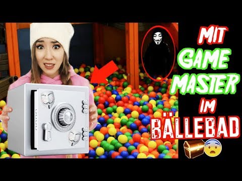 ALLEINE im BÄLLEBAD mit GAME MASTER (POOL BÄLLE CHALLENGE) Video