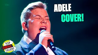 Golden Buzzer Kyle Takes on Adele Big Hit | Semi Final 1 | Britain&#39;s Got Talent 2017