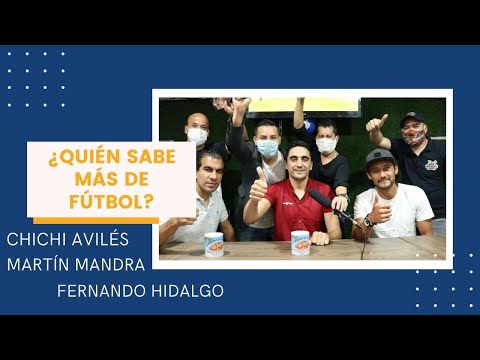 ¿Quién sabe más de fútbol? “El Chichi”, Martín Mandra, y Fernando Hidalgo.