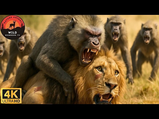 Vídeo relacionado con Manada de babuinos (Baboon Troop) (Grupos de animales (Animal Groups))