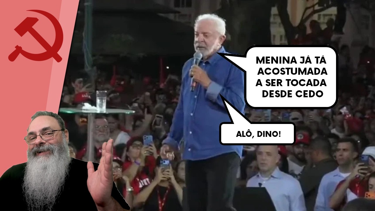 LULA diz que MULHERES que ele CONHECEM ESTÃO ACOSTUMADAS a SEREM TOCADAS desde CEDO