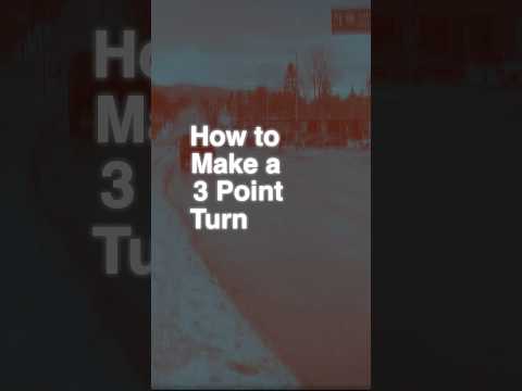 Can You Really Master the 3-Point Turn in 5 Minutes?