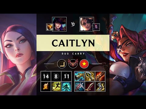 Caitlyn ADC vs Samira - VN Grandmaster Patch 25.10