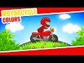 Motorcycles Learning Colors For Kids And Preschool Learn Colours