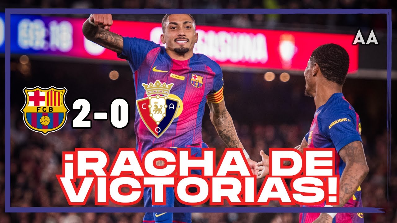 ¡Con DOBLETE de Raphinha el Barcelona suma una victoria más en La Liga! | Andrés Agulla