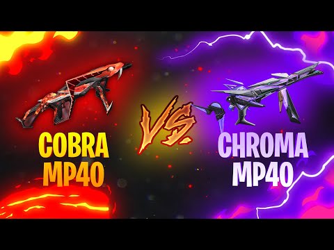 New Chromasonic Evo MP40 2.0 Vs Evo Cobra MP40 | Best Mp40 Skin in Garena Freefire Max? | Pri Gaming