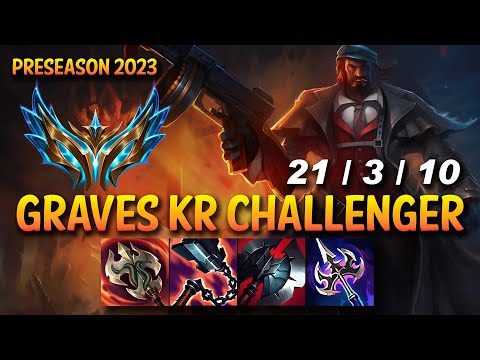 GRAVES KR CHALLENGER vs TALON Jungle - KR Ranked