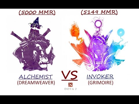Grimoire [Invoker] vs DreamWeaver [Alchemist]