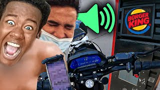 Causing destruction on de streets my bruddas