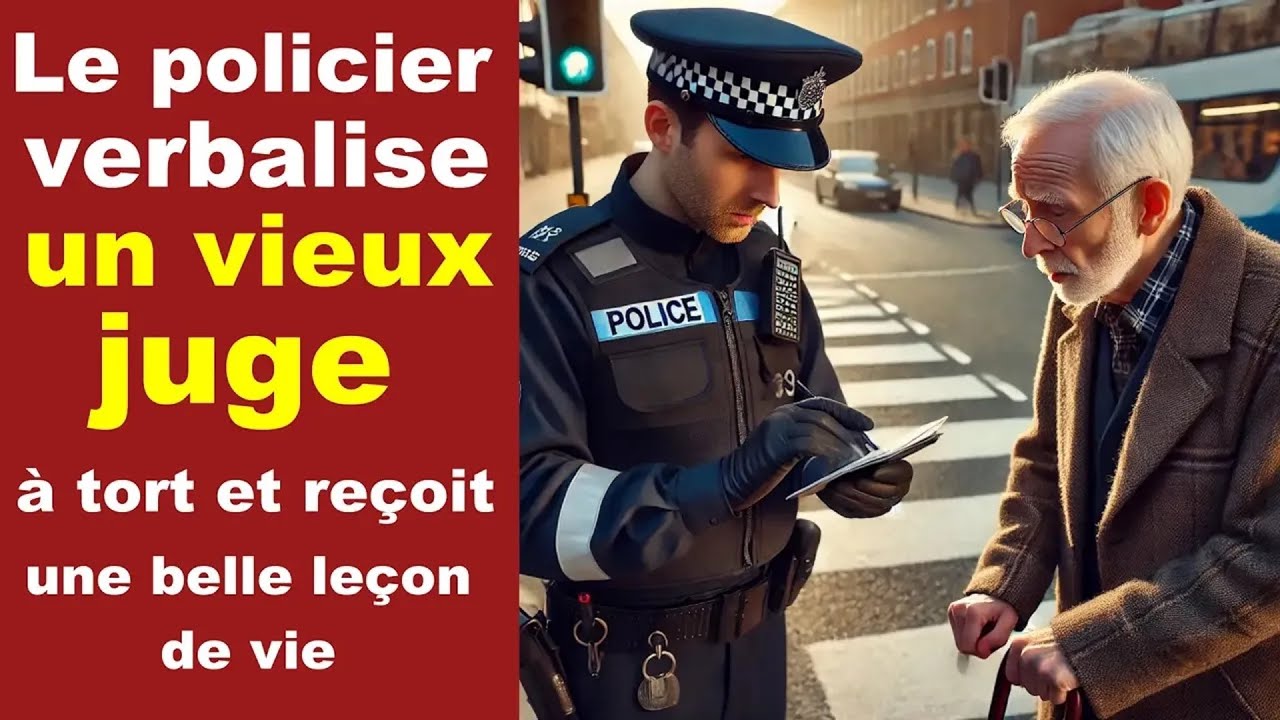 Zélé, il reçoit une leçon de vie quand il verbalise un vieux  juge pour affirmer son autorité