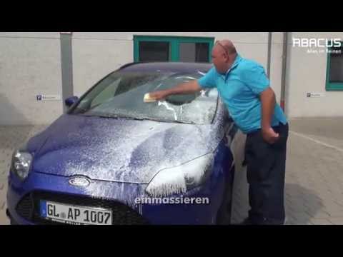 Auto in 30 Sekunden voll mit Schaum - ABACUS FOAM MASTER mit ZK-3000 Autoshampoo