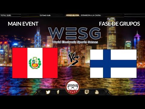 PERU vs FINLANDIA - 1 - WESG 2018 - Viciuslab