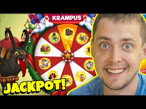 OMG! HUGE WIN! KRAMPUS WHEEL JAKCPOT! - Looney Tunes World of Mayhem