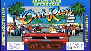 SHIT GAME TIME: OUTRUN (ATARI ST - Contains Swearing!)