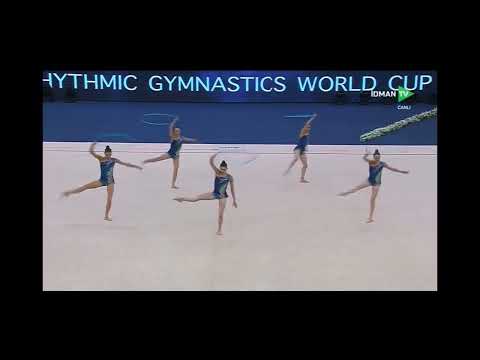 RGG TEAM ISRAEL 5 HOOPS World Cup throphy in Baku 2023