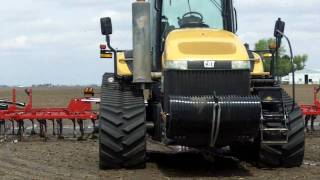 preview picture of video '2 Challenger Track Tractors and IH Field Cutilvators'