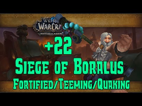 eGirl Bathwater - +22 Siege of Boralus Fortified/Teeming/Quaking