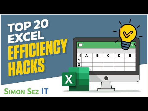 30 Essential Excel Tips and Tricks for 2024 Excel Productivity Tutorial