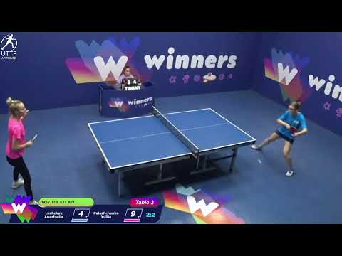 Winners League 17.12.21 Lushchyk Anastasiia - Palazhchenko Yuliia  21:30