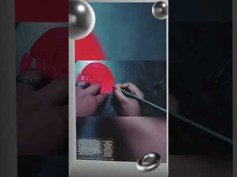 #howtomakepaperrose #makingpaperroseinjust2min #besutifulflowermskingwithpaper #paperroseeasily