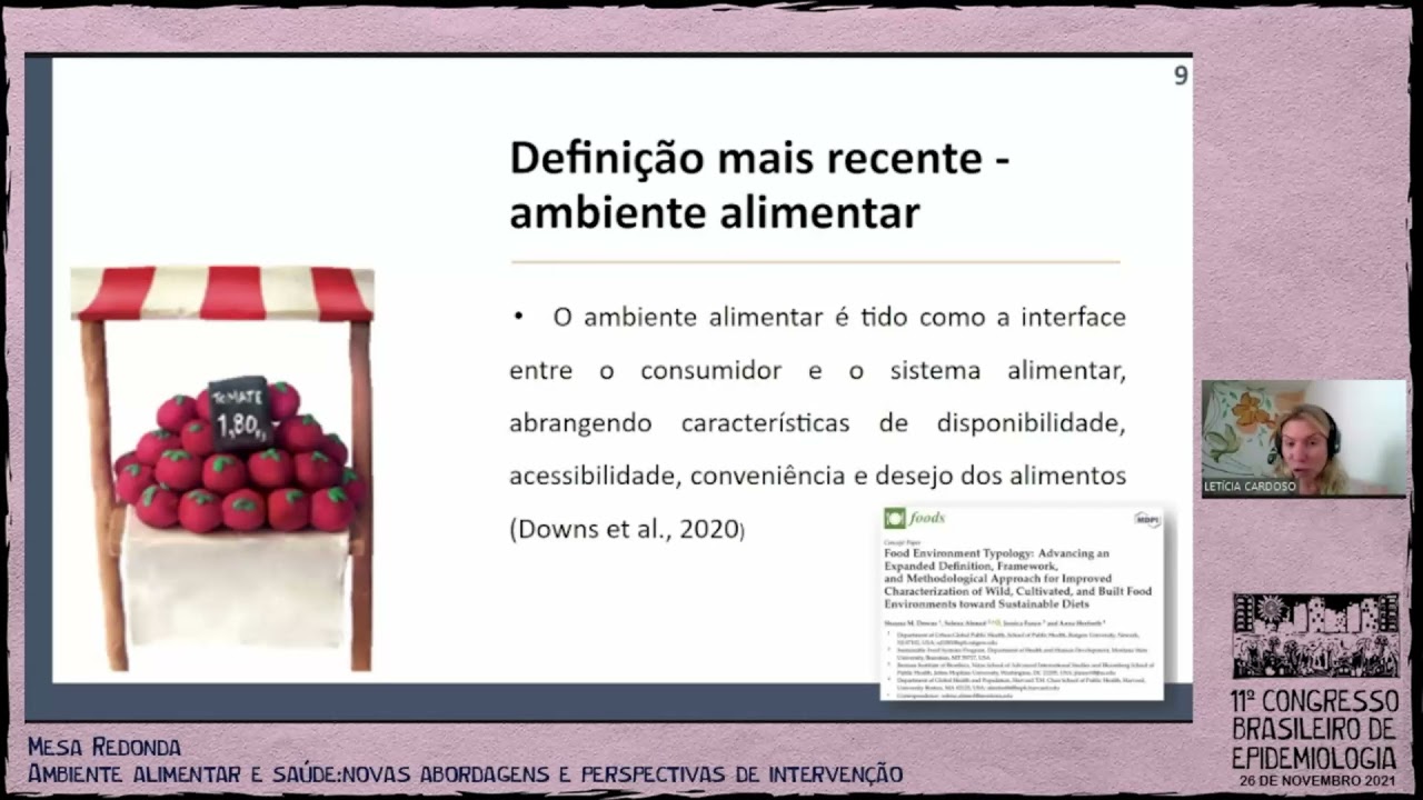 Ambiente alimentar e saúde:novas abordagens e perspectivas de intervenção