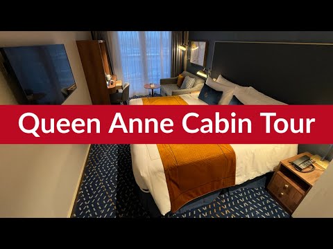 My balcony cabin on Cunard’s New Queen Anne cruise ship!