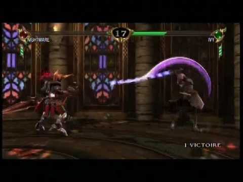 SoulCalibur IV - First To 5 - Keev (Nightmare) Vs Malek (Ivy) Part 1