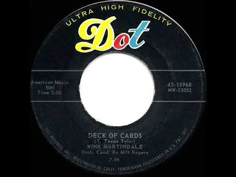 1959 HITS ARCHIVE: Deck Of Cards - Wink Martindale