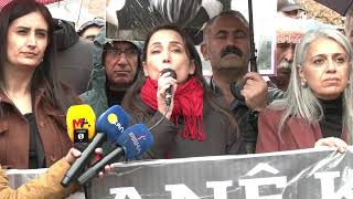 Tülay Hatimoğulları, Tunceli’de açıklama yaptı