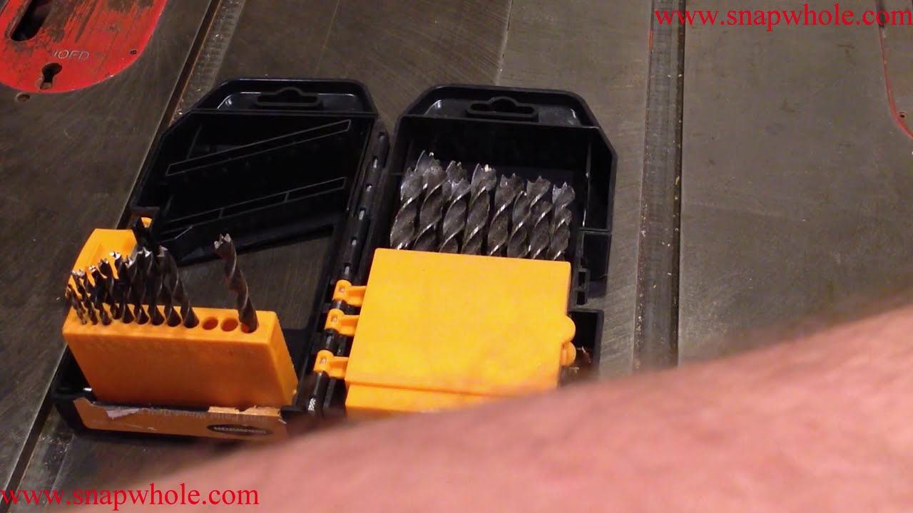 Watch video Harbor Freight Warrior 29pc Brad Point Drill Bits Set Now Harbor Freight Warrior 29pc Brad Point Drill Bits Set