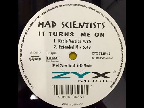 MAD SCIENTISTS - It Turns Me On [Radio Version]