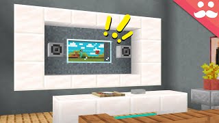 I made a Working TV in Minecraft