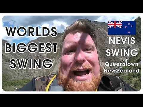 Mick Does the WORLDS BIGGEST SWING | Nevis Swing Queenstown