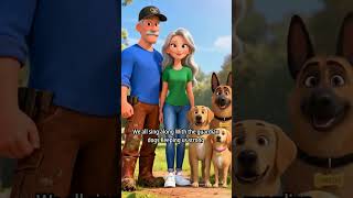 These three dogs run the entire homestead operation #farmdogs #wholesome