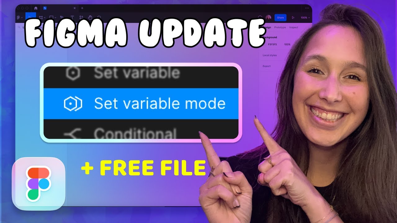Set variable mode interaction | Figma update May 2024 | Figma Variables