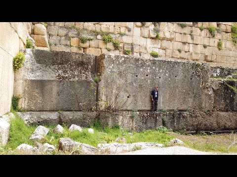 Inside The Massive Ancient Megalithic Complex Of Baalbek In Lebanon
