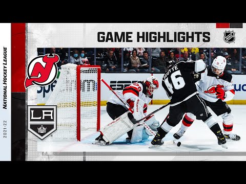 Devils @ Kings 11/05/21 | NHL Highlights